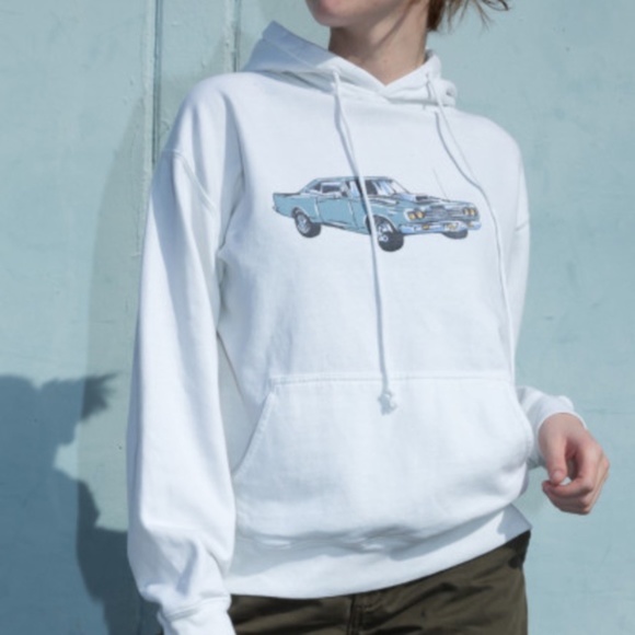 Brandy Melville Tops - Brandy Melville Motor Show Hoodie
